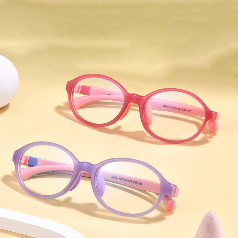 نظارات 9002 Jelly Color Safety ذات الإطار الكامل القابلة للفصل