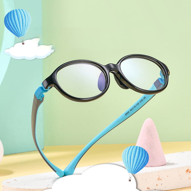 نظارات 9002 Jelly Color Safety ذات الإطار الكامل القابلة للفصل