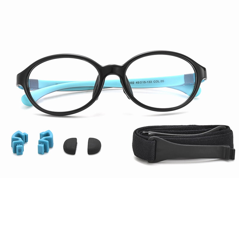 نظارات 9002 Jelly Color Safety ذات الإطار الكامل القابلة للفصل